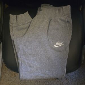 Nike Sportswear Club Fleece Kids Heather Gray Joggers
